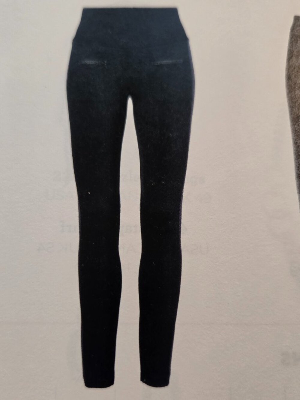 Cabi Tuxedo Legging #4323 - Black - Size Small